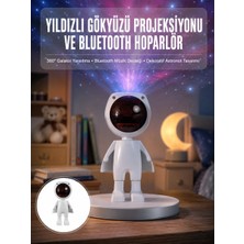 Royaleks Gün Batımı Lambası Işık Arka Plan Projektör Sevimli Astronot Enerji Tasarruflu Yeni Nesil