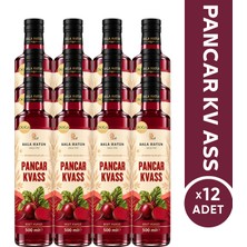 Bala Hatun Pancar Kvass 500ML - Doğal Fermente (12'li Cam Şişe)