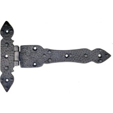 Epilons Antika Tarz Dekoratif Pirinç Kuyruklu Düğmeli Menteşe No3 - 155X240 Mm, Oksit