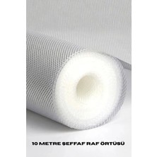 Elvasta Dmtk- Eldm- Elva- 10 Metre Şeffaf Silikonlu Kaymaz Çekmece Içi Düzenleyici El Tk