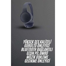 Bin1çeşit Kablosuz Bluetooth Kulaklık Kulak Üstü Ayarlanabilir Uzun Ömürlü
