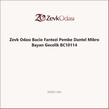 Zevk Odası Bacio Fantezi Pembe Dantel Mikro Bayan Gecelik BC10114