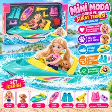 Ticaret BIG90458 Mini Moda Bebek ve Sürat Teknesi Oyuncak Ticaret Najmaddin
