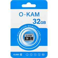 32GB 7/24 Hafıza Kartı Micro Sd 3u Tüm Kameralara Uyumlu O-Kam
