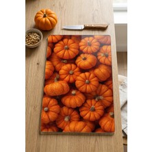 Cam Kesme Tahtası Temperli Uv Baskılı Kaymaz Ayaklı - 25X35 cm En Çok Tercih Edilen Boyut ile  Cam Kesme ve Servis Tahtası