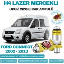 OtoÇizgi Ford Connect 2002 - 2013 Lazer Mercekli Ufuk Çizgili Far Ampulü Araç Motosiklet LED Şimşek Etkili