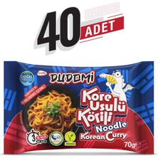 Dudomi Kore Usulü Körili Noodle Poşet 70 Gr 40lı