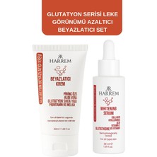 Harrem Glutatyon Beyazlatıcı Leke Karşıtı Krem & Serum Seti 50 ml