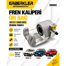 ERBERKLER Fren Kalıperı Ön Sağ M131 1600 Dks Zenon FI8051