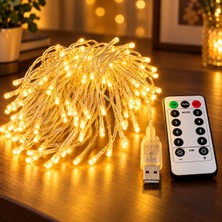 YDGR 10 Metre Eklemeli 3 Fonksiyonlu Gün Işığı Dekoratif Peri LED Işık Zinciri – Ev, Balkon, Bahçe ve Organizasyon Aydınlatması