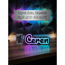 Ismin Işıldasın: Kendi Neon Isimliğini Tasarla - Kişiye Özel Aydınlatma ve Gece Lambası