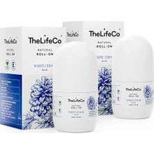 TheLifeCo %100 Doğal Roll-On Deodorant White Cedar 60 ml x 2 Adet – Erkek