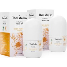 TheLifeCo %100 Doğal Roll-on Deodorant White Flowers 60 ml x 2 Adet – Kadın