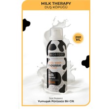 Morfose Vücut Duş Köpüğü - Süt Terapisi ile Kremsi Doku ve Rahatlatıcı Etki, 200 ml