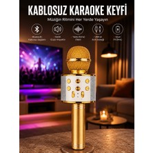 Global Taşınabilir Bluetooth Karaoke Mikrofon: Hafıza Kart Girişli, Etkileyici Performans