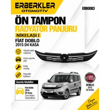 ERBERKLER Fiat Doblo 2015 Ön Tampon Radyatör Panjuru Nikelajlı D4 Kasa