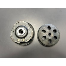 Imza Motor Volta Apx 5 150 cc Arka Varyatör Debriyaj Kampana Tası ve Balata Komple Set Orijinal Fabrika Montaj