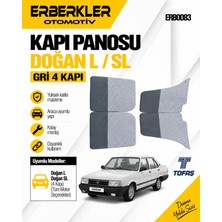 ERBERKLER Doğan L / Sl Kapı Panosu Gri 4 Kapı