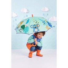 Milk&moo Jungle Friends Unisex Çocuk Şemsiyesi Portatif Kullanım İçin %100 POE Kumaş