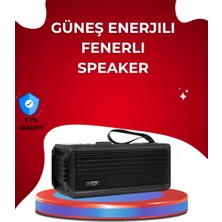 Global J-Ipox P520 Solar Enerjili Bluetooth Hoparlör Fm Radyolu 8W Ses