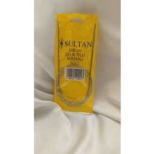 Sultan Çelik Telli Misinalı Şiş 100 Cm. - No:2 mm (1 Adet)
