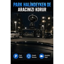 Global 1080P Full Hd Araç Içi Kamera Wifi Bağlantılı Çift Kameralı Geniş Açılı Araç Kayıt Kamerası