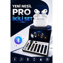 Global 2025 Model Akıllı Saat ve Yeni Nesil Pro Bluetooth Kulaklık Anc Özelliği