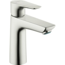 1001 Talis E Modern Kolay Kurulum Kolay Temizleme 1-Kulp 1 6" Uzunluğunda Fırçalanmış Nikel Banyo Lavabo Bataryası, 71710821