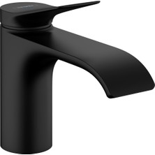 1001 Vivenis Modern 1 Kulplu 1 Delikli 15,24 cm Uzun Banyo Lavabo Bataryası Mat Siyah, 75010671