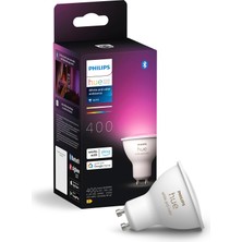 1001 4.2W Renkli Akıllı Spot Ampul GU10 Bluetooth Uyumlu, Alexa, Apple Home ve Google Assistant ile Sesli Kontrol - 25.000 Saat Ampul Kullanım Ömrü