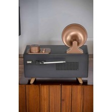 Global Nostaljik Görünümlü Bluetooth Bağlantılı Speaker