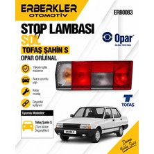 ERBERKLER Tofaş Şahin S Stop Lambası Sol | Opar Orijinal