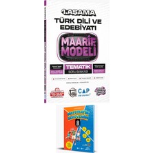 Çap Yayın 2028 Maarif Model Türk Dili ve Edebiyatı Soru Bankası + 8 Matematik Serüvenim