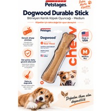 Petstages Dogwood Durable Stick Bitmeyen Kemik Köpek Oyuncağı Medium - Papaya Ağacı Doğal ve Güvenli