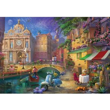 1001 500 Parça Puzzle: Romantik Venedik