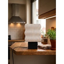 1001 Designobee Ritim- Modern Abajur Masa Lambası – Ambiyans Lambası, Dekoratif Aydınlatma