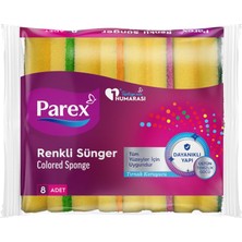 1001 Renkli Sünger 8'li