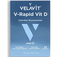 1001 V-Rapid Vit D Takviye Edici Gıda 60 Tablet