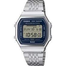 Casio ABL-100WE-2ADF Retro Quartz Çelik Gri 38 mm Erkek Kol Saati