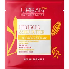 1001 Twisted Curls Hibiscus & Shea Butter Kıvırcık ve Dalgalı Saçlara Özel Duş Öncesi Saç Bakım Maskesi 50 Ml- Vegan