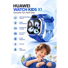 Huawei Watch Kids Çocuk Akıllı Saati, 4g Bağlantı, 24SAAT Kullanım, 360° Döndürülebilir Kamera, Hassas Konum Takibi, Hd Görüntülü Arama, 32 GB Depolama, Hızlı Şarj, Suya Dayanıklı ve Güvenli