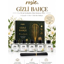 Rosie Gizli Bahçe 5’li Çubuklu Oda Kokusu Hediye Seti 5 x 50 ml – The Secret Garden
