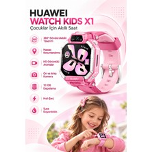 Huawei Watch Kids Çocuk Akıllı Saati, 4g Bağlantı, 24SAAT Kullanım, 360° Döndürülebilir Kamera, Hassas Konum Takibi, Hd Görüntülü Arama, 32 GB Depolama, Hızlı Şarj, Suya Dayanıklı ve Güvenli