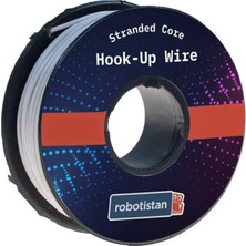 1001 Çok Damar Montaj Kablosu 24AWG 20M - Beyaz