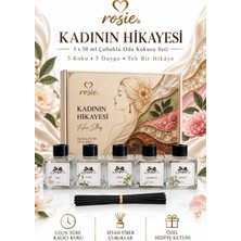 Rosie Kadının Hikâyesi 5’li Çubuklu Oda Kokusu Hediye Seti 5 x 50 ml – Özel Tasarım Koleksiyon