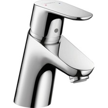 1001 Focus Modern Upgrade Easy Clean 1 12,7 cm Yüksekliğinde Krom Lavabo Armatürü, 04370000