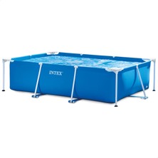 1001 Küçük Aile Çerçeveli Havuz 2,6 M x 1,6 M x 0,65 M #28271, Mavi