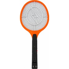 1001 Elektrikli Sinek Raketi 50.5 Cm, Turuncu