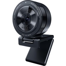 1001 Kiyo Pro - Yüksek Performanslı Işık Sensörlü ve Standlı USB Yayın Kamerası (Full Hd Video 1080P, 60 Fps, Hdr, Geniş Açılı Lens, Open Broadcaster Yazılımı, Xsplit) Siyah