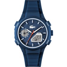 Lacoste LAC2011370 Erkek Kol Saati Renkli Kasa ve Kordon Suya Dayanıklı Pilli Mekanizma